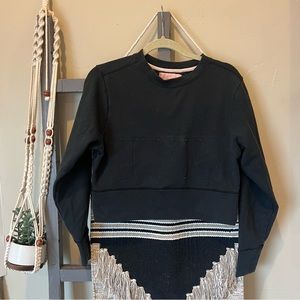 IVL Cropped Sweatshirt Black Size 2 #188
